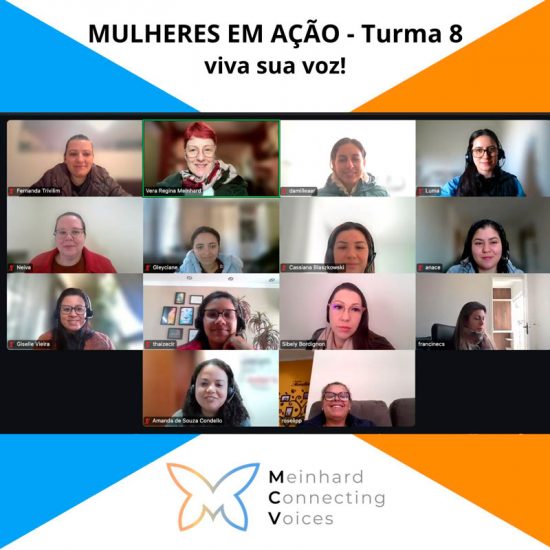 Mulheres em ação - Viva sua voz!