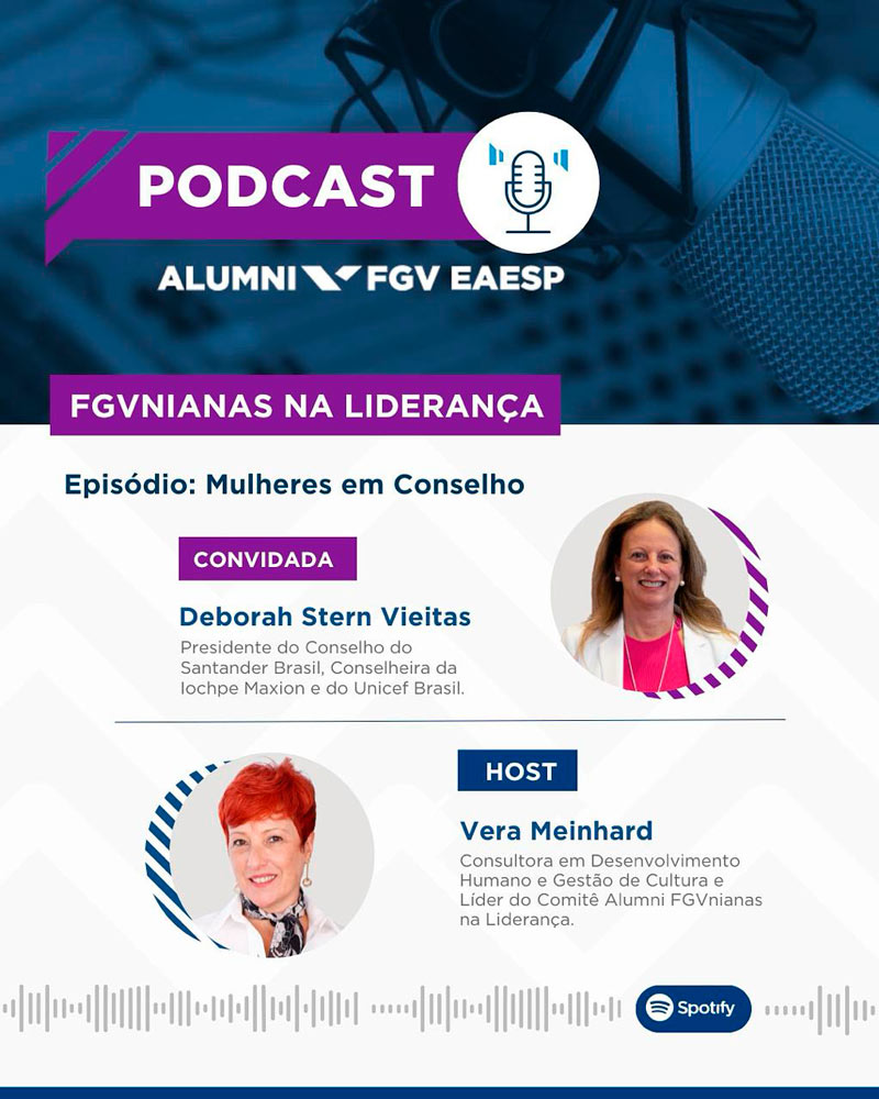 FGVNIANAS na Liderança - Episódio: Mulheres em Conselho