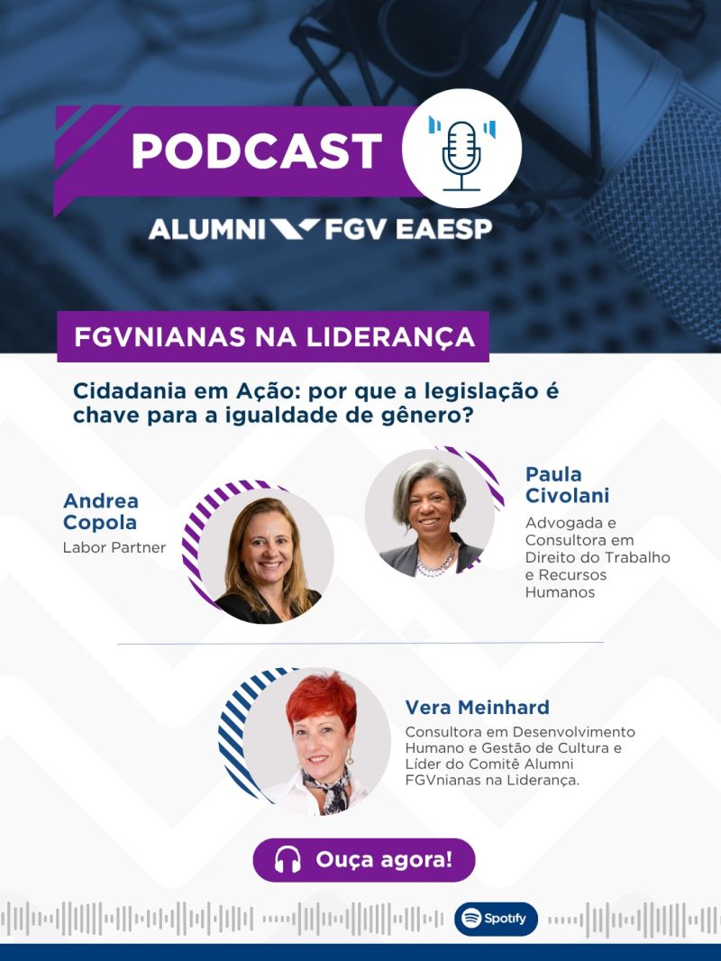 Podcast Alumni – Cidadania em Ação